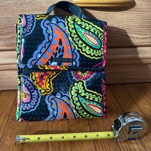 Vera Bradley Twilight Paisley Insulated Vinyl Lunch Bag